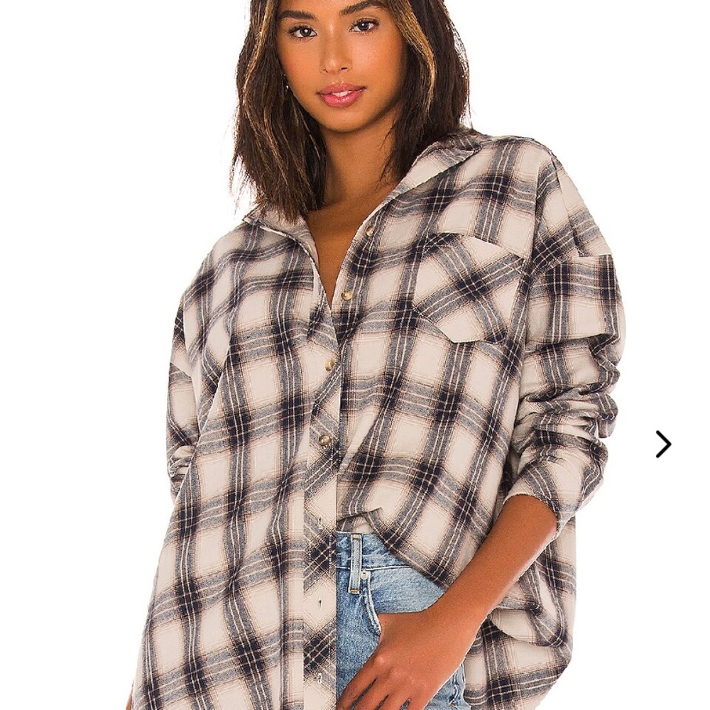 Revolve Lovers and Friends Oversized Gela Shirt (XS)